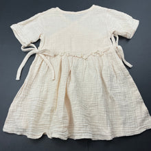 Load image into Gallery viewer, Girls KIDS TALES, crinkle cotton dress, GUC, size 1, L: 41cm