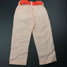 Load image into Gallery viewer, Girls Obaibi, lightweight cotton pants, elasticated, Inside leg: 30.5cm, EUC, size 2,  