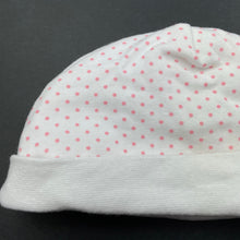 Load image into Gallery viewer, Girls Tiny Little Wonders, cotton hat / beanie, FUC, size 000,  