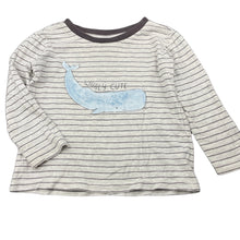 Load image into Gallery viewer, Boys Anko, long sleeve t-shirt / top, whale, GUC, size 1,  