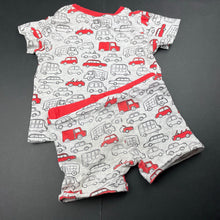 Load image into Gallery viewer, Boys Sprout, cotton pyjama top &amp; shorts, cars, FUC, size 1,  