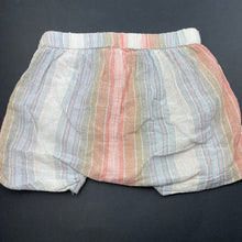 Load image into Gallery viewer, unisex Anko, lightweight cotton shorts, elasticated, GUC, size 0,  