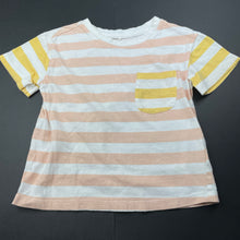 Load image into Gallery viewer, Girls Anko, striped cotton t-shirt / top, FUC, size 7,  