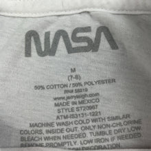 Load image into Gallery viewer, Girls NASA, lightweight t-shirt / top, light mark on neck, FUC, size 7-8,  
