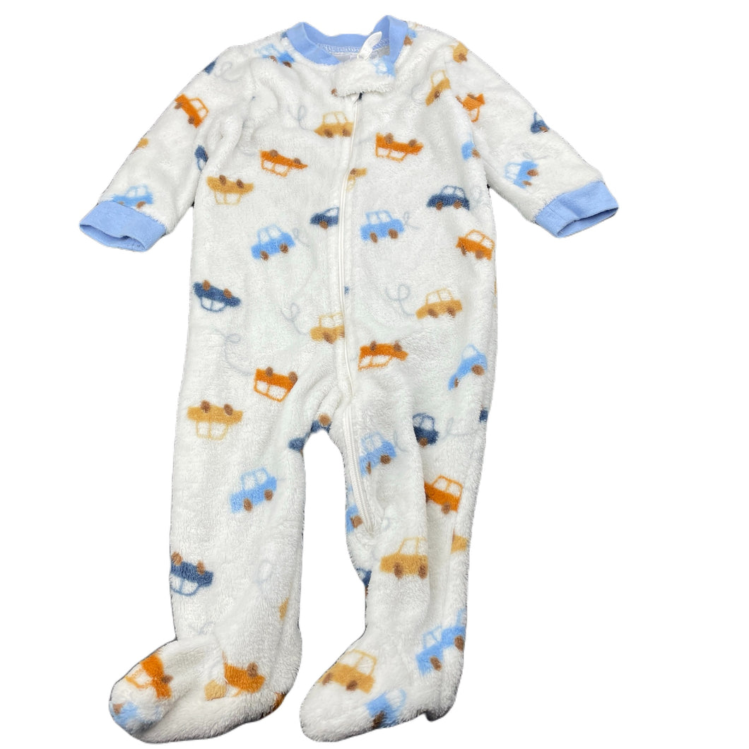 Boys Anko, soft fleece zip coverall / romper, GUC, size 00,  