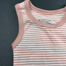 Load image into Gallery viewer, Girls Anko, organic cotton singlet top, EUC, size 000,  