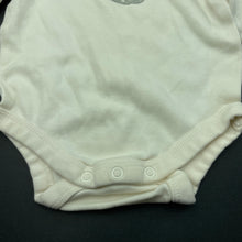 Load image into Gallery viewer, unisex cream, stretchy bodysuit / romper, koala, EUC, size 000,  