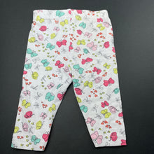 Load image into Gallery viewer, Girls Dymples, stretchy leggings / bottoms, elasticated, GUC, size 000,  