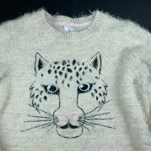 Girls Target, soft fluffy sweater / jumper, GUC, size 8,  
