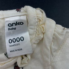 Load image into Gallery viewer, Girls Anko, soft cotton top, EUC, size 0000,  