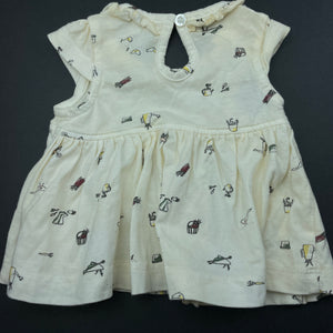 Girls Anko, soft cotton top, EUC, size 0000,  