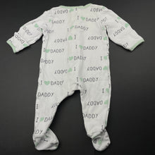 Load image into Gallery viewer, unisex Baby Berry, cotton zip coverall / romper, GUC, size 000,  