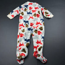 Load image into Gallery viewer, Boys Anko, soft fleece zip coverall / romper, FUC, size 0,  