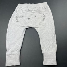 Load image into Gallery viewer, Boys Anko, grey marle casual pants / bottoms, elasticated, GUC, size 0,  