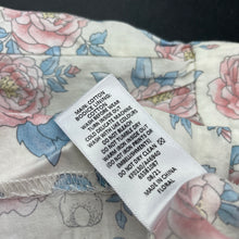 Load image into Gallery viewer, Girls Beatrix Potter, Peter Rabbit floral lightweight cotton dress, GUC, size 0, L: 40cm