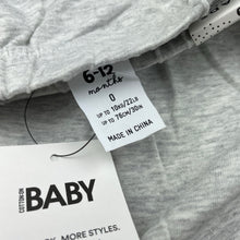 Load image into Gallery viewer, unisex Cotton On, grey marle leggings / bottoms, elasticated, NEW, size 0,  