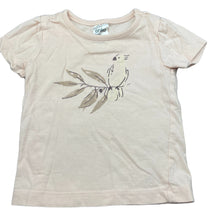 Load image into Gallery viewer, Girls Anko, pink cotton t-shirt / top, cockatoo, EUC, size 000,  