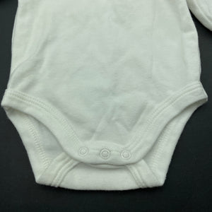 unisex Baby Berry, soft cotton bodysuit / romper, EUC, size 000,  