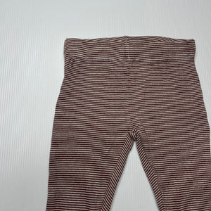 unisex Anko, soft organic cotton leggings / bottoms, EUC, size 00,  