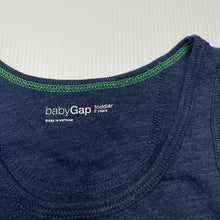 Load image into Gallery viewer, Boys GAP, navy marle singlet / tank top, GUC, size 2,  