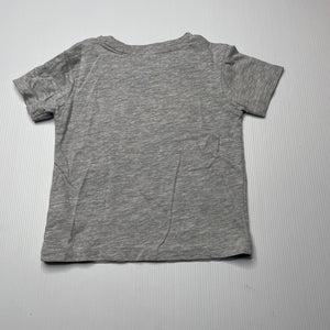 Boys Dymples, grey t-shirt / top, applique cars, EUC, size 0,  