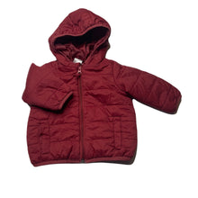 Load image into Gallery viewer, unisex Anko, red hooded jacket / coat, GUC, size 0,  