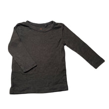 Load image into Gallery viewer, Boys Cotton On, grey long sleeve t-shirt / top, FUC, size 1,  