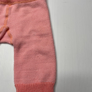 Girls Bonds, stretchy knit leggings / bottoms, FUC, size 000-00,  