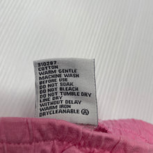 Load image into Gallery viewer, Girls Favourites, pink cotton shorts, elasticated, GUC, size 0,  