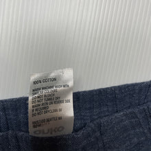 Load image into Gallery viewer, Boys Anko, blue organic cotton shorts, elasticated, GUC, size 0,  