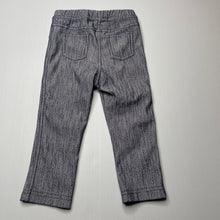 Load image into Gallery viewer, Girls Gingersnaps, lightweight pants / leggings, elasticated, Inside leg: 27cm, GUC, size 2,  