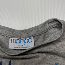Load image into Gallery viewer, Boys Mango, grey marle t-shirt / top, monster trucks, FUC, size 0,  