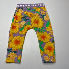 Load image into Gallery viewer, Girls Bonds, colourful floral leggings, elasticated, EUC, size 0,  