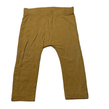 Load image into Gallery viewer, unisex Anko, mustard stretchy leggings / bottoms, EUC, size 0,  