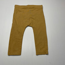 Load image into Gallery viewer, unisex Anko, mustard stretchy leggings / bottoms, EUC, size 0,  