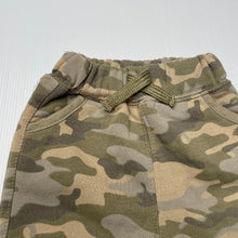 Load image into Gallery viewer, Boys Wee Babes, fleece lined camo print track pants, elasticated, FUC, size 000,  