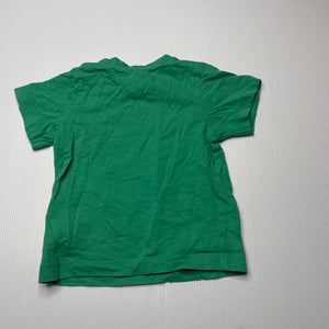 Boys green, cotton t-shirt / top, FUC, size 00,  