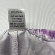 Load image into Gallery viewer, Girls TOTAL BABE, purple check stretchy shorts, elasticated, EUC, size 4,  