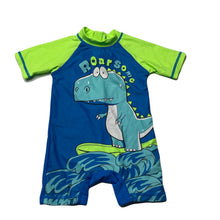 Load image into Gallery viewer, Boys Baby Berry, all-in-one rashie suit, dinosaur, EUC, size 1,  