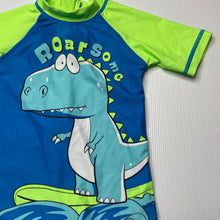 Load image into Gallery viewer, Boys Baby Berry, all-in-one rashie suit, dinosaur, EUC, size 1,  