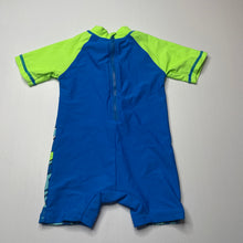 Load image into Gallery viewer, Boys Baby Berry, all-in-one rashie suit, dinosaur, EUC, size 1,  