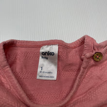 Load image into Gallery viewer, Girls Anko, pink cotton t-shirt / top, GUC, size 1,  