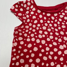 Load image into Gallery viewer, Girls Mango, red &amp; white cotton top, FUC, size 2,  