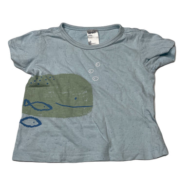 Boys Anko, blue t-shirt / top, fish, GUC, size 0,  