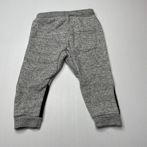 Boys Dymples, fleece lined track pants, elasticated, EUC, size 0,  