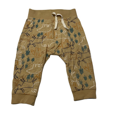 Boys Anko, fleece lined lightweight cotton pants / bottoms, EUC, size 0,  