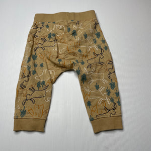 Boys Anko, fleece lined lightweight cotton pants / bottoms, EUC, size 0,  