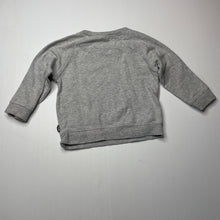 Load image into Gallery viewer, unisex Bonds, grey marle lightweight sweater / jumper, light marks, FUC, size 1,  