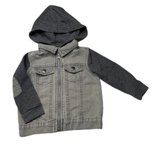 Load image into Gallery viewer, Boys Dymples, lightweight denim hooded jacket, GUC, size 1,  