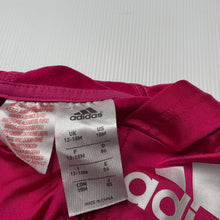 Load image into Gallery viewer, Girls Adidas, pink zip up track top, GUC, size 1,  